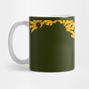 Maryland: Black-Eyed Susans (Green) Mug